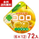 味覚糖 40g コロロ 二十世紀梨 (6×12)72入 (期間限定 グミ お菓子 おやつ 景品 まとめ買い) (ケース販売)(Y10) (本州送料無料)