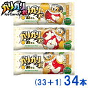 赤城乳業 ガリガリ君 梨 (33+1)34本入 (最短当日出荷) (アイス かき氷 氷菓 アイスキャンディ 熱中症対策) (冷凍) (レ) (本州一部冷凍送料無料)