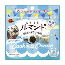 ブルボン ひとくちルマンド クッキー&クリーム味 47g×10袋入 (期間限定 チョコレート お菓子 イベント 景品 まとめ買い)