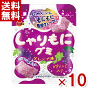 ブルボン しゃりもにグミ グレープ味 57g×10入 (ポイント消化) (CP) (賞味期限2025.10月末) (メール便全国送料無料)