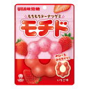 味覚糖 モチド いちご味 40g×10入 (苺 グミ ドーナツ もちもち お菓子 おやつ 景品 販促品 まとめ買い)