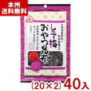 中野物産 25g しそ梅おやつ昆布 (20×2)40入 (こんぶ おつまみ お菓子 おやつ 食物繊維) (2ケース販売)(Y10) (本州送料無料)