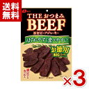 (賞味期限2026.1月末) なとり THEおつまみBEEF 厚切りビーフジャーキー お徳用 80g×3入 (最短当日出荷) (アウトレット 訳あり お菓子 見...