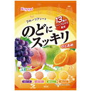 春日井 のどにスッキリフルーツアソート 118g×12入 (のど飴 キャンディ お菓子 ばらまき まとめ買い)