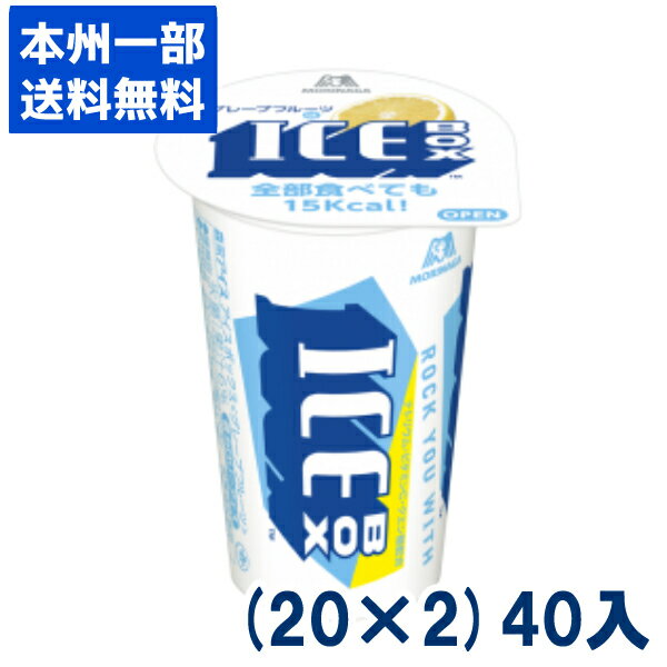 森永製菓 アイスボックス ice box グレープフルーツ (20×2)40入