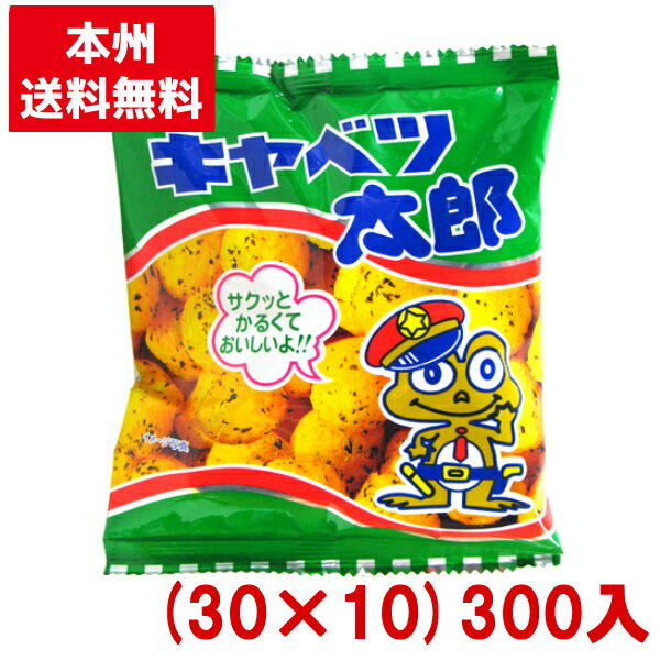 菓道 キャベツ太郎 (30×10)300入 (駄菓子 スナック まとめ買い)(ケース販売) (Y16) (本州送料無料)