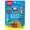 カンロ 4Dグミ ブロックス 72g×6入 (AMOS グミ お菓子 おやつ まとめ買い)