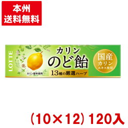 ロッテ のど飴スティック (10×12)120入 (カリン キャンディ)(ケース販売)(Y80) (本州送料無料)