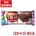 江崎グリコ バランスオンminiケーキ チョコブラウニー (20×3)60入 (栄養調整食品 間食 お菓子) (Y80) (本州送料無料)
