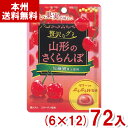 扇雀飴本舗 34g 贅沢なグミ 山形のさくらんぼ (6×12)72入 (山形 佐藤錦 グミ お菓子 景品) (ケース販売)(Y10) (new) (本州送料無料)(4)