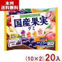 カバヤ 140g 国産果実グミ (10×2)20入 (アソート フルーツ グミ 大袋 お菓子 景品) (Y10)(2ケース販売) (本州送料無料)