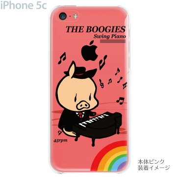 【SWEET ROCK TOWN】【iPhone5c】【iPhone5cケース】【ケース】【カバー】【スマホケース】【クリア】【クリアケース】【Clear Arts】【アート】【イラスト】 46-ip5c-sh2012