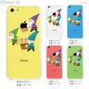 iPhone5c ケース iPhone5cケース iPhone5cカバー iPhone ケース クリア カバー スマホケース クリアケース イラスト クリアーアーツ【小人 白雪姫】01-ip5c-zec071