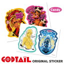 シール ステッカー キャラクター かわいい GODTAIL seal-005