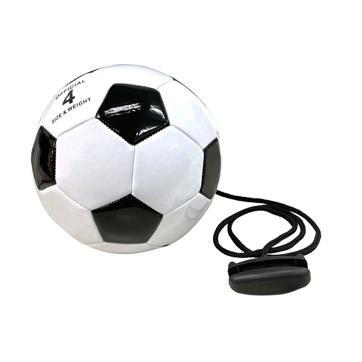 サッカーボール ロープ付き 練習用 サッカー リフティング トレーニング 練習 小学生 子供 4号 ボール r-soccer-ball通販 サッカー 用品 セール