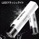 楽天TK-JIANG【最大450円offクーポン配布&ポイント2倍】 懐中電灯 led USB充電式 ledライト 屋外 防水 コンパクト 小型 キャンプ 防災 携帯 停電対策 防災グッズ f-light01