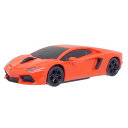 マウス 無線電池式 ランボルギーニ アヴェンタドール オレンジ 430049 車型マウス Lamborghini Aventador Orange ワイヤレス メーカー公認カーマウス 車 かわいい pc パソコン パソコン周辺機器 デザイン おしゃれ カッコイイ リアル