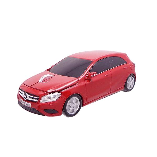 CASSETTE CAR MAUSE カセットカーマウス 無線電池式 Mercedes-Benz A-Class Jupiter Red メルセデス ベンツ ジュピター レッド 657304 ミニカー マウス 車型マウス ワイヤレス メーカー公認カーマウス 車 かわいい pc パソコン周辺機器 デザイン おしゃれ かっこいい リアル