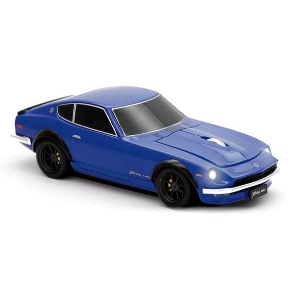 マウス 無線電池式 NISSAN Fairlady240Z ニッサン フェアレディ240Z MIDNIGHT BLUE 430865 特製マウスパッド付 車型マウス ワイヤレス メーカー公認カーマウス 車 かわいい pc パソコン パソコン周辺機器 デザイン おしゃれ カッコイイ リアル