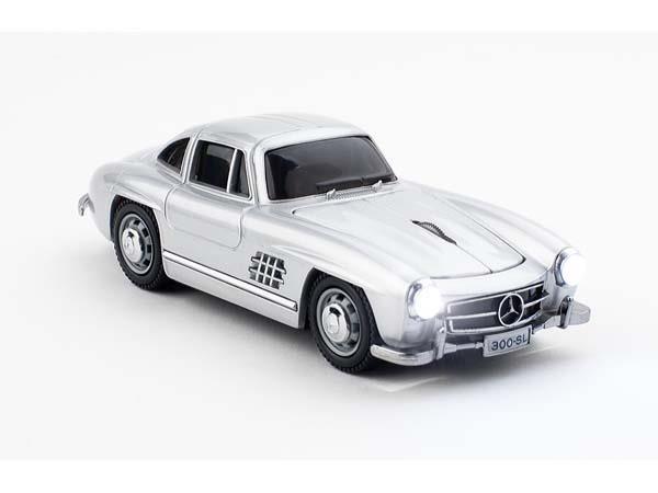 楽天たからばこ　楽天市場店CLICK CAR MAUSE クリックカーマウス 無線電池式 Mercedes Benz 300SL メルセデスベンツ シルバー 660479 ミニカー マウス 車型マウス ワイヤレス メーカー公認カーマウス 車 かわいい pc パソコン パソコン周辺機器 デザイン おしゃれ かっこいい カッコイイ リアル