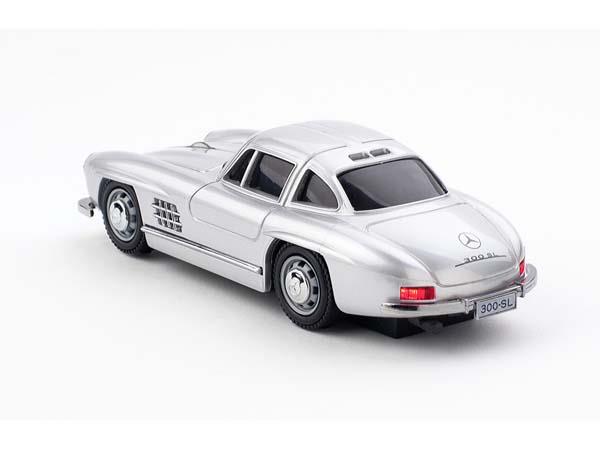 CLICK CAR MAUSE クリックカーマウス 無線電池式 Mercedes Benz 300SL メルセデスベンツ シルバー 660479 ミニカー マウス 車型マウス ワイヤレス メーカー公認カーマウス 車 かわいい pc パソコン パソコン周辺機器 デザイン おしゃれ かっこいい カッコイイ リアル