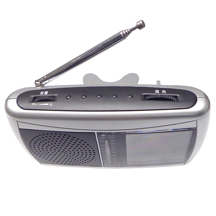 ソーラーラジオ AM FM ラジオ 6450 ソーラー充電 電源 単3×2本 乾電池電源 災害時 アウトドア 野外 キャンプ 非常用