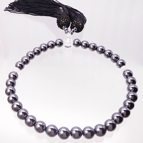 期間限定 送料無料 念珠 ヘマタイト 8mm パワーストーン 災難除け 邪気除け 身代わり石 生命力 勝負運 仕事運 集中力 判断力