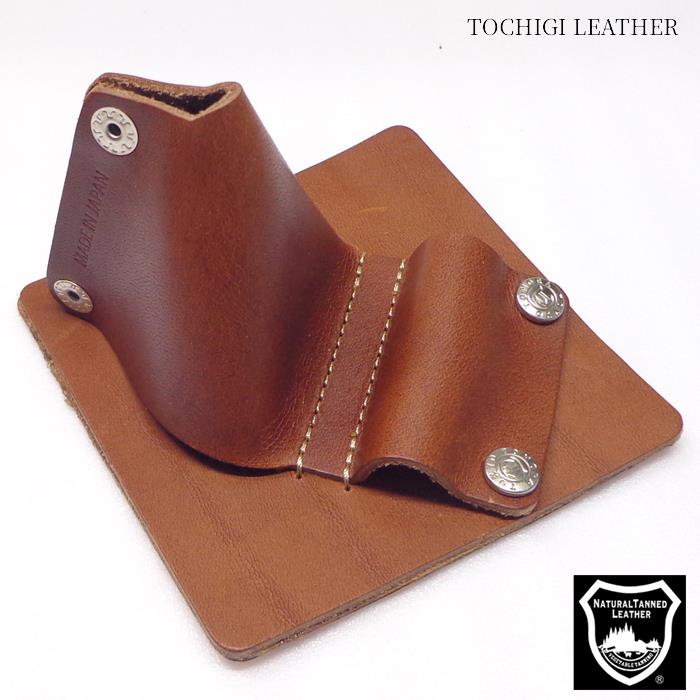 スマ－トフォンスタンド 栃木レザー TM818-BR ブラウン モバイルスタンド スマホスタンド ぬめ革 タンニングレザー 天然皮革 自然 素材感 風合い TOCHIGI LEATHER NATURAL TANNED LEATHER