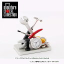ミニチュア 置時計<ライフスタイル> C8299 工具セット シルバー/ミニチュア クロック コレクション 置時計 時計 ギフト プレゼント 贈り物 お祝い イ...