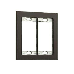 大光電機 DP-40405 プレート 2連用 照明器具部材