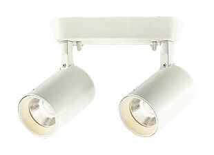 大光 DSL-4782YW LEDスポットライト 吹抜け・傾斜天井用 集光タイプ LED交換不可 フランジタイプ 要電気工事 LED8W×2灯 電球色 非調光 12Vダイクロハロゲン50W2灯相当 照明器具 天井付・壁付兼用