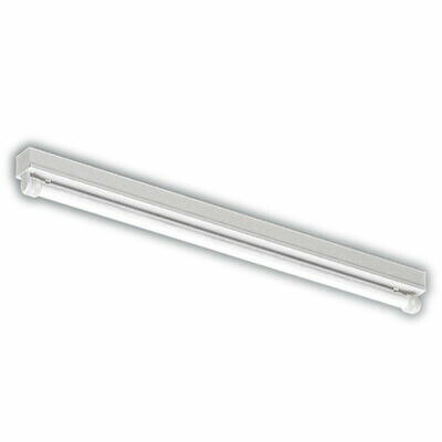 乐天商城 - 遠藤照明 ERK8849W 施設照明 LED軒下用ベースライト TUBEシリーズ 直付 反射笠なし（トラフ） 防水ソケット仕様 非調光 FLR40W×1灯相当