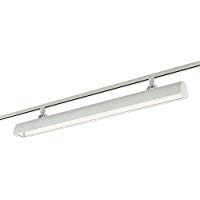 コイズミ照明 XS44057L ストレートタイプ LEDスポットライト プラグタイプ 電球色 非調光 FLR40W×2相当 施設照明 店舗 商業施設用照明