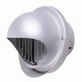 三菱電機 P-23KFA5 高性能丸形フード(アルミ製・ギャラリ付) 壁汚れ防止タイプ(ワイド水切板付) ダクト用システム部材