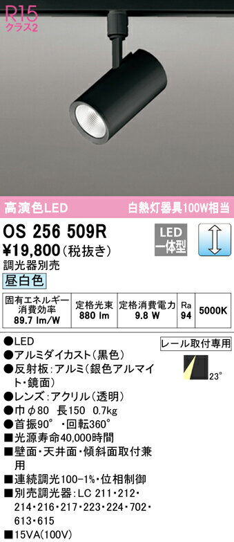 ǥå OS256509R LEDݥåȥ饤 White Gear Ver2.0 R15鿧 饹2 Ǯ100W ץ饰 23ߥǥ۸  LCĴ  ̡ŷ̡̼շ