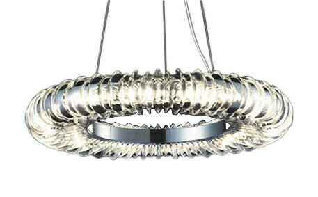 オーデリック OC257035LCR LEDシャンデリア 10畳用 R15高演色 クラス2 電球色 LC調光 電気工事不要 照明器具 【～10畳】