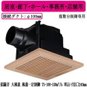 パナソニック XFY-24JDKS8/15 天井埋込形換気扇 <DCモーター> ルーバー付 3段速調付 居室 廊下 ホール 事務所 店舗用 低騒音 大風量形 風量一定制御(2)