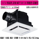 パナソニック XFY-24JDKS8/88 天井埋込形換気扇 <DCモーター> ルーバー付 トイレ 洗面所 居室 廊下 ホール 事務所 店舗用 低騒音 大風量形 風量一定制御(2)
