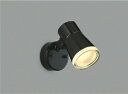 ★コイズミ照明 AUE640558 【数量限定 お買得品】 アウトドアライト LEDスポットライト 白熱球60W相当 電球色 非調光 拡散 照明器具