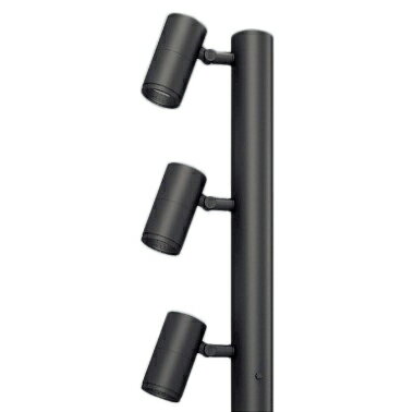 遠藤照明 ERL8202HB アウトドアポールスポットライト LEDZ DUAL 灯体のみ D200×3 CDM-T35W×3灯器具相当 19°中角配光 電球色 非調光 施設照明