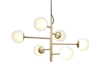 オーデリック OC257263LCR LEDシャンデリア R15高演色 クラス2 電球色 LC調光 電気工事不要 照明器具 ..