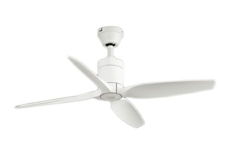 オーデリック WF030 シーリングファン 器具本体(パイプ吊り) DC MOTOR FAN 4枚羽根(スリム) リモコン付 電気工事不要 照明器具