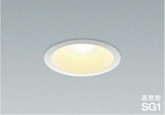 樂天商城 - コイズミ AD1081W27 準耐火構造対応 LEDパネルダウンライト ハイパワータイプ 高天井・大空間用 埋込穴φ100 高気密SG1形 FHT42W相当 ベースタイプ 散光 電球色 非調光 照明器具 防雨・防湿型