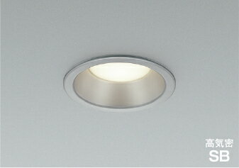Other - コイズミ AD7251S35 準耐火構造対応 LEDパネルダウンライト 埋込穴φ100 高気密SB形 ベースタイプ 散光 白熱球100W相当 温白色 非調光 照明器具 防雨・防湿型