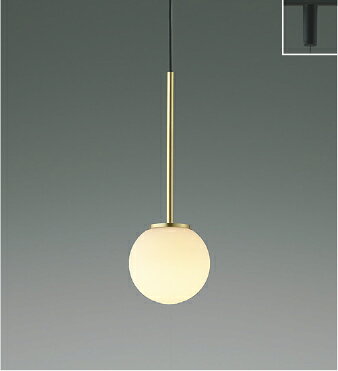 コイズミ AP57342 LEDペンダントライト Minimal Rustic White×Gold 白熱球60W相当 プラグタイプ 電気工事不要 非調光 電球色 照明器具 天井照明 吊下げ