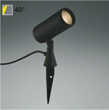 樂天商城 - コイズミ XU56605 eX-Pro エクステリア 屋外用LEDスポットライト φ110 スパイクタイプ HID100W相当 4000lmクラス 40° 電球色 非調光 耐塩 照明器具