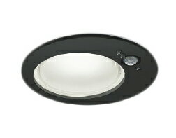 コイズミ照明 AD1259B50 エクステリア LEDダウンライト ランプタイプ 動作連動 埋込穴φ125 ベースタイプ 散光 人感センサー付 タイマー付ON-...