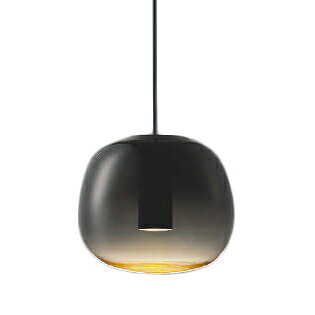 コイズミ照明 AP54842 LEDペンダントライト Minimal Rustic Gradation×glass 白熱球40W相当 プラグタイプ 電気工事不要 非調光 電球色 照明器具 天井照明 吊下げ