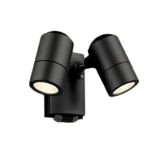 オーデリック OG264092 エクステリア LEDスポットライト 人感センサー付 JDR50W×2灯相当 ランプ別売 照明器具 屋外用 防犯
