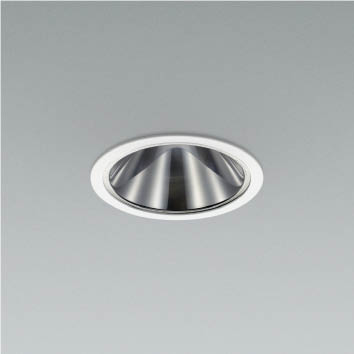 コイズミ照明 XD255527WA LEDベースダウンライト X-Pro 埋込穴φ100 グレアレス 鏡面コーン 高演色Ra92 1000lmクラス JR12V50W相当 55°配光 電球色(2700K) 施設照明